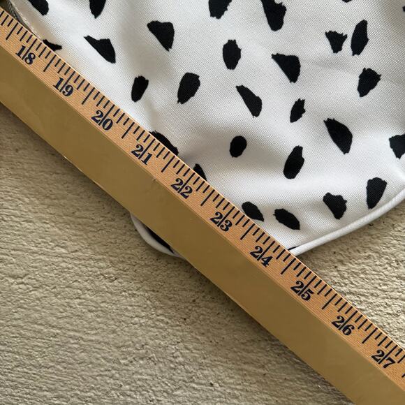 Yeah Baby Goods Black Painted Dots Highchair Cushion Cover - Picture 3 of 3